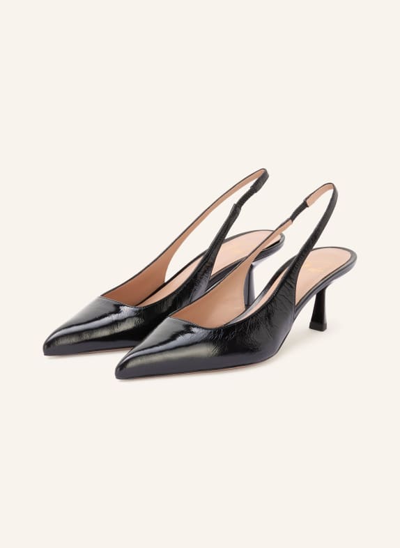 FESTA Czółenka na rzemieniu DALILAS CZARNY