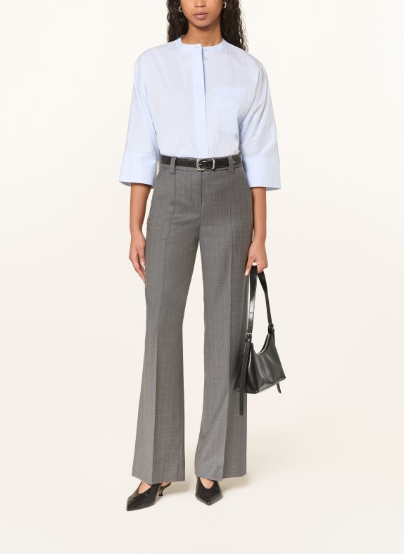 lilienfels Bluse mit 3/4-Arm HELLBLAU
