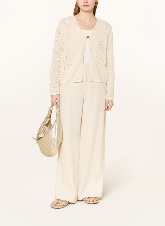 SELECTED Strikjakke CREME