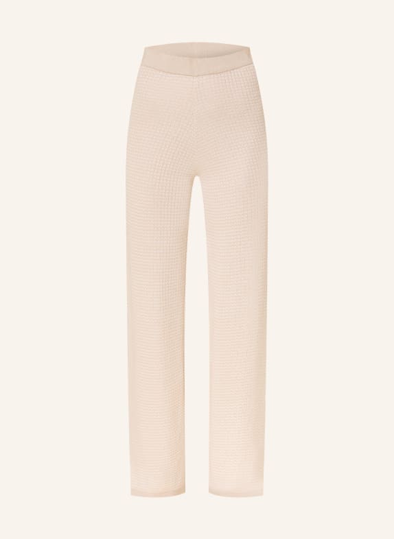 SELECTED Femme Strickhose BEIGE / ECRU