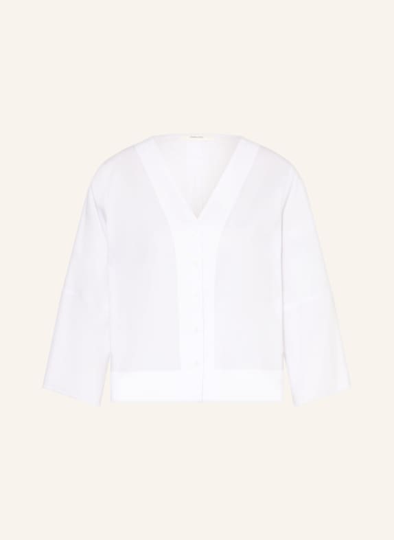 SELECTED Femme Bluse mit 3/4-Arm WEISS