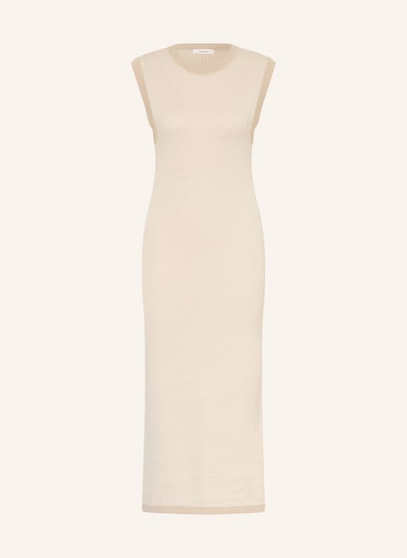 SELECTED Femme robe en tricot BEIGE / ÉCRU