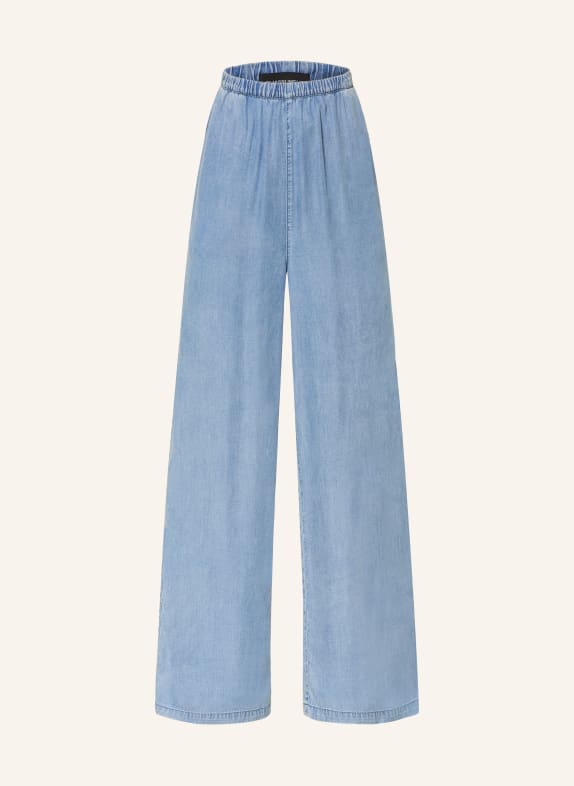 ELIAS RUMELIS Pantalon HEDY aspect jean BLEU CLAIR