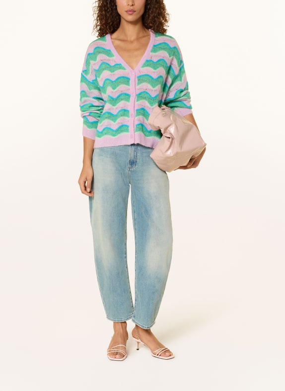 ELIAS RUMELIS Vest LUELLA GROEN / ROSE CLAIR