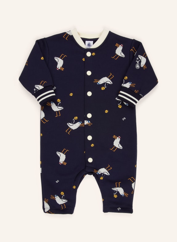 PETIT BATEAU Strampler DUNKELBLAU