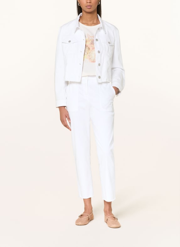 MARC CAIN džínová bunda 100 WHITE