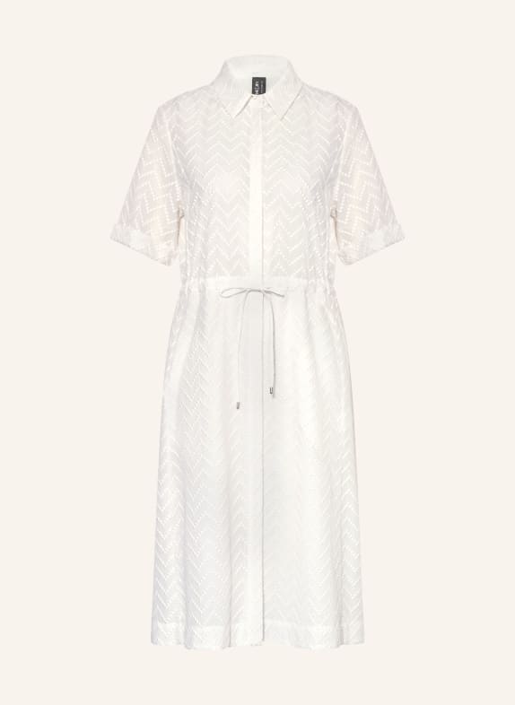 MARC CAIN shirt dress 100 WHITE