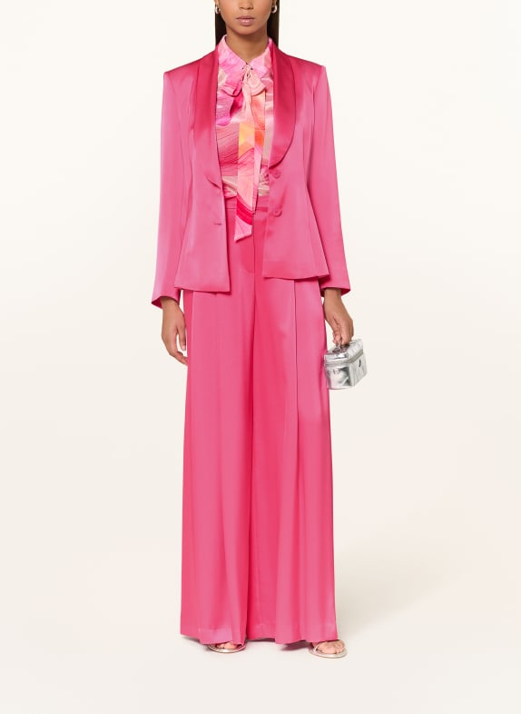 MARC CAIN Marlene-byxor WARANGAL i satin 260 fuchsia purple