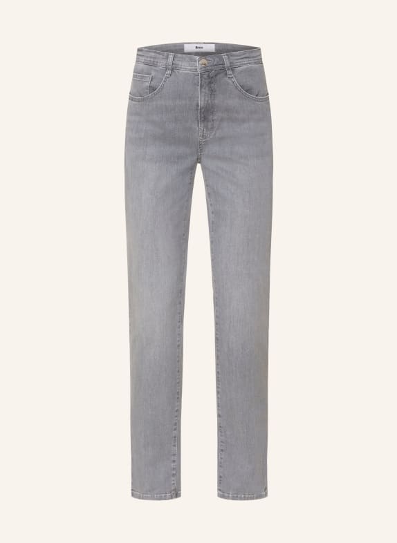 BRAX Straight Jeans CAROLA 08 USED LIGHT GREY
