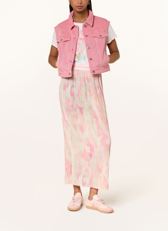 MARC CAIN T-Shirt mit Pailletten 202 rosewater new