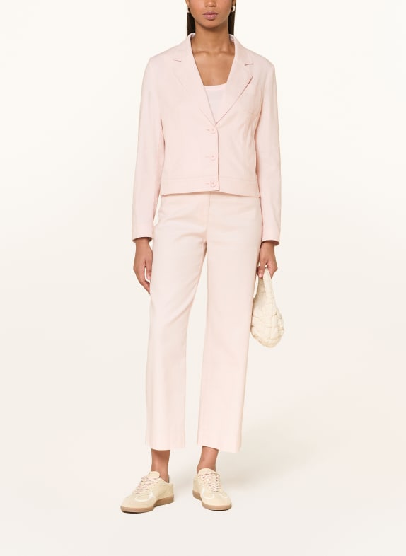MARC CAIN Blazer met linnen 202 rosewater new