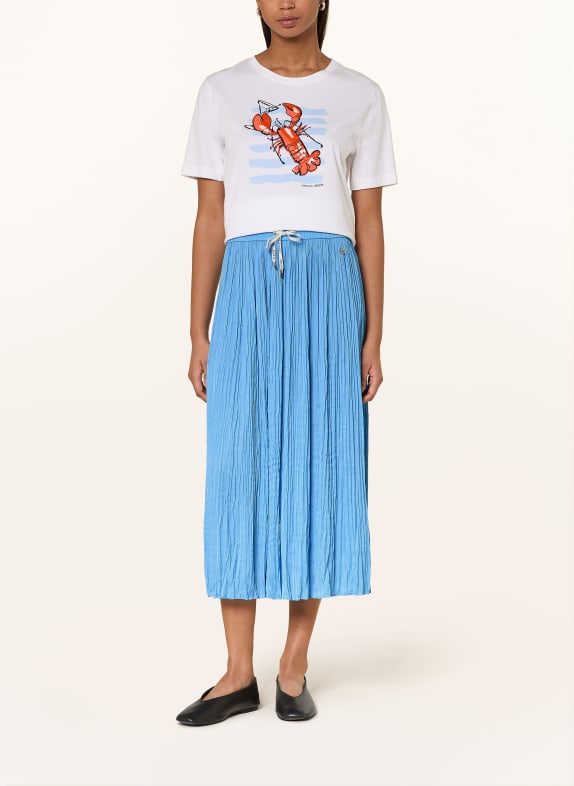 MARC CAIN plissé rok 362 little boy blue