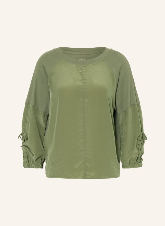 MARC CAIN Blůza s 3/4 rukávem 574 olivine