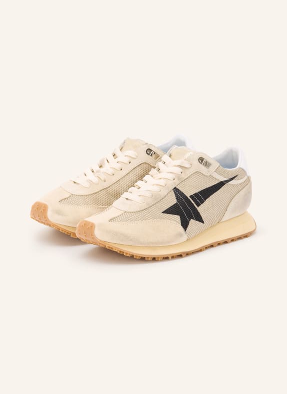 GOLDEN GOOSE Sneaker RUNNING MARATHON BEIGE / SCHWARZ