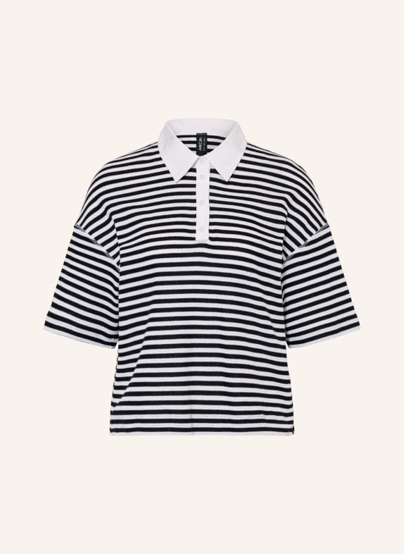 MARC CAIN Strick-Poloshirt 394 navy