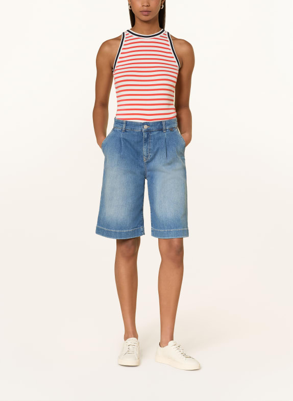 MARC CAIN Top 223 bright tomato