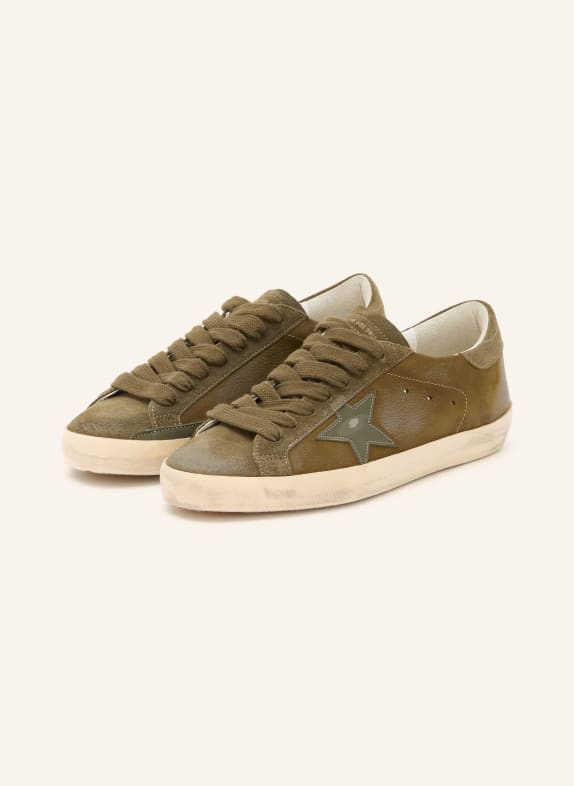 GOLDEN GOOSE Sneaker SUPER-STAR OLIV