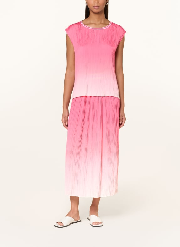 MARC CAIN Blouse met plooien 246 pink lemonade