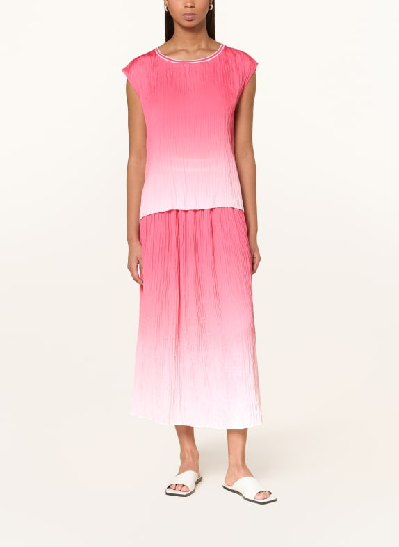 MARC CAIN Plissérok 246 pink lemonade