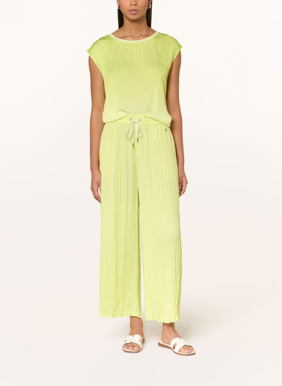 MARC CAIN Culotte met plooien 411 sunny lime new