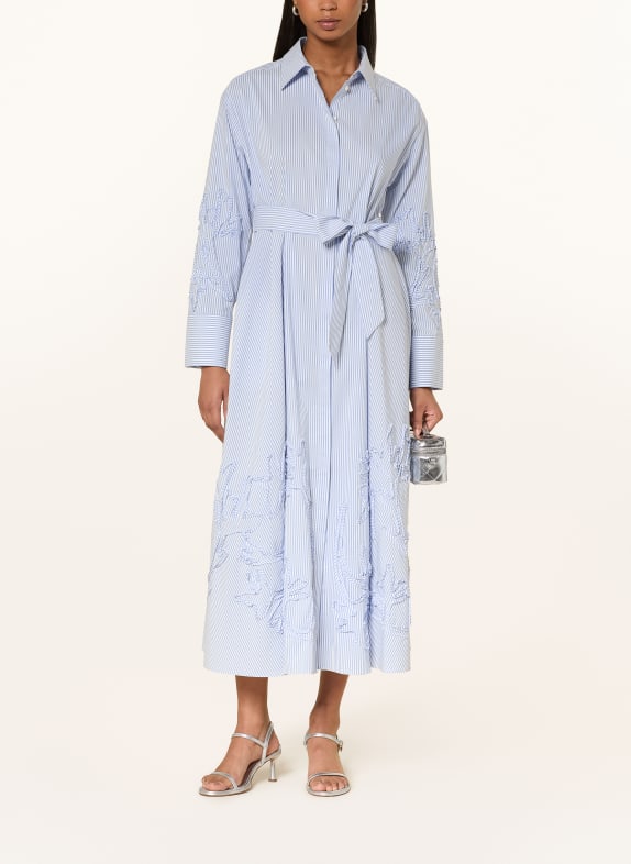 MARC CAIN Hemdblusenkleid 319 magical blue