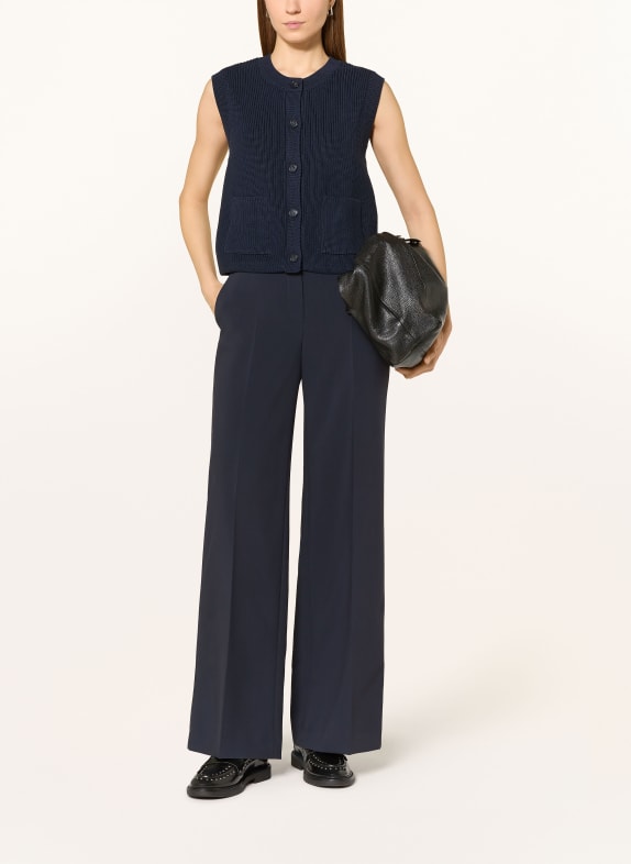 BRAX ELISA knitted vest DARK BLUE