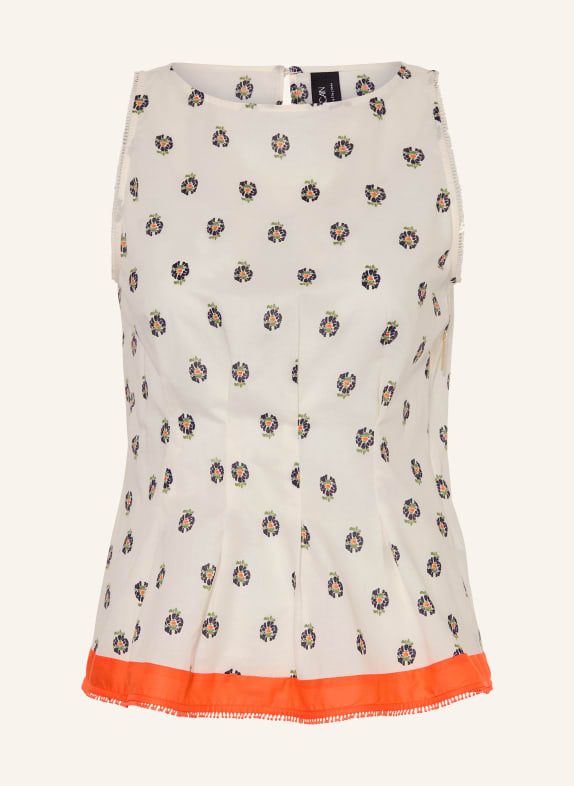 MARC CAIN blouse top 112 bright ecru