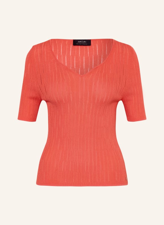 MARC CAIN Strickshirt 223 bright tomato