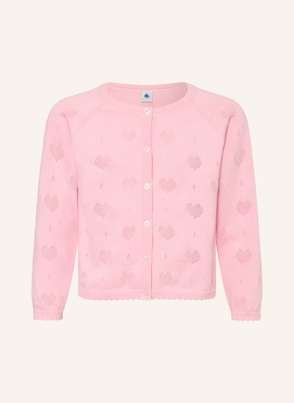PETIT BATEAU cardigan PINK
