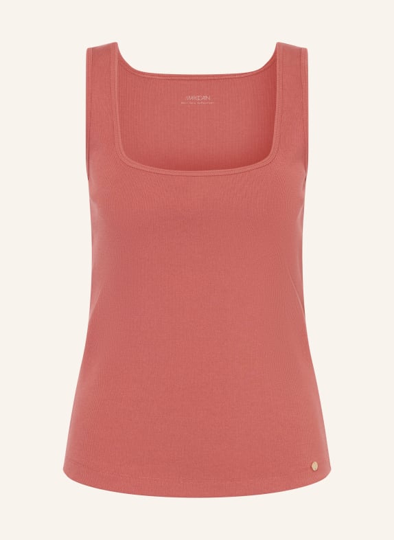 MARC CAIN Top 488 etruscan red