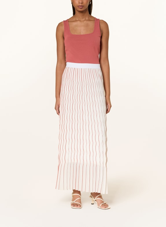 MARC CAIN Top 488 etruscan red