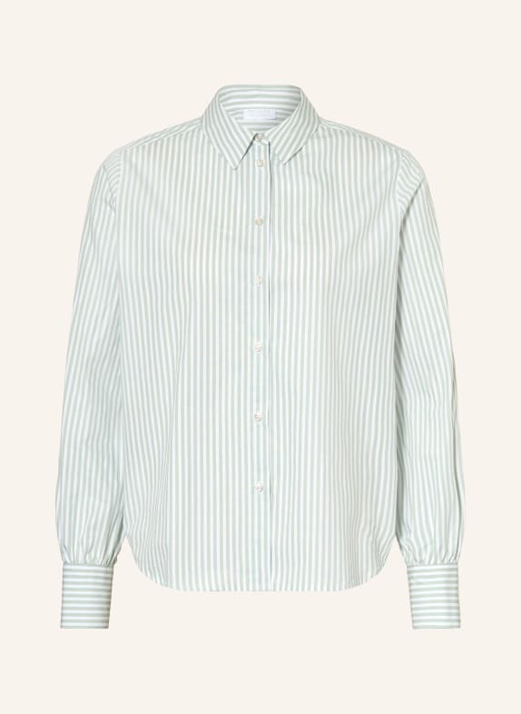 DESOTO Bluzka koszulowa LIZZY JASNOZIELONY / BIAŁY