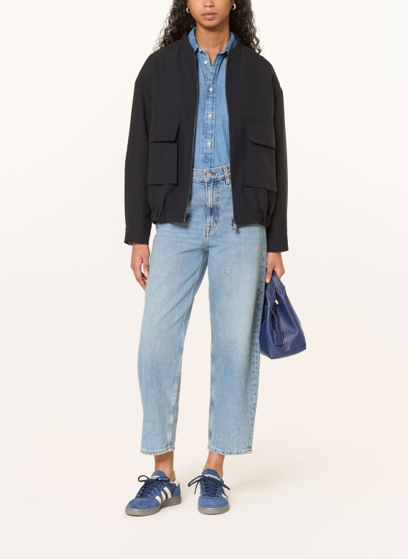 CINZIA ROCCA blouson DARK BLUE