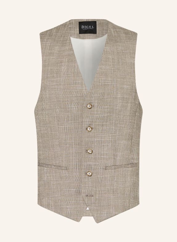 DIGEL Anzugweste EDGAR Modern Fit 73 BEIGE