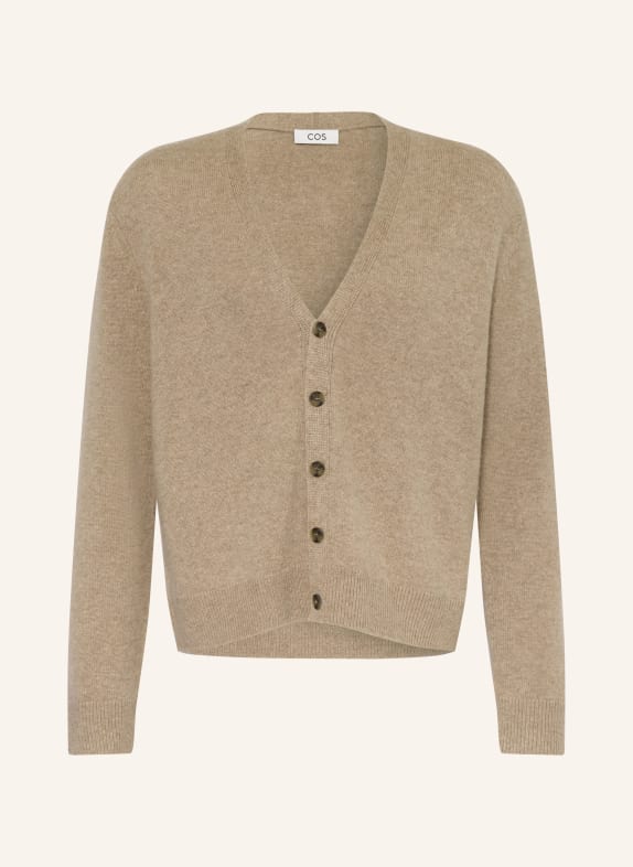 COS Strickjacke aus Cashmere BEIGE
