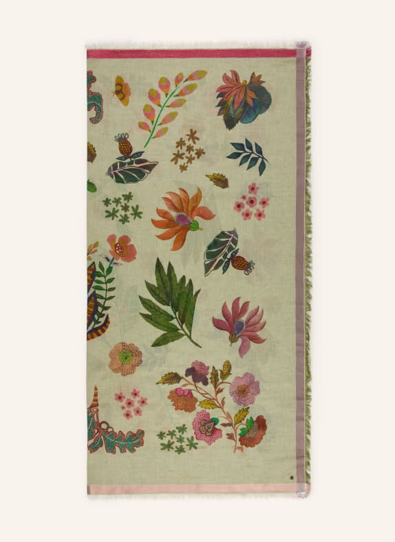 CODELLO Ściereczka z brokatową nicią ZIELONY / RÓŻOWY / CIEMNOCZERWONY