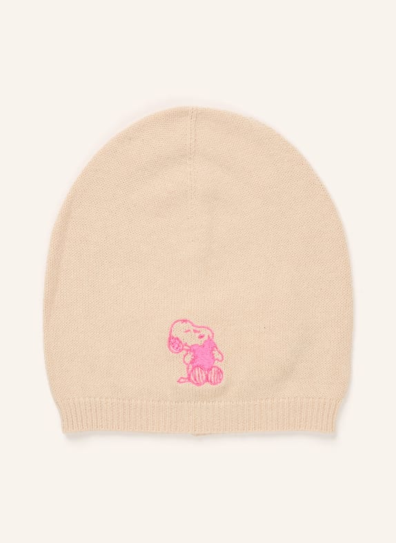 CODELLO cap BEIGE / NEON PINK