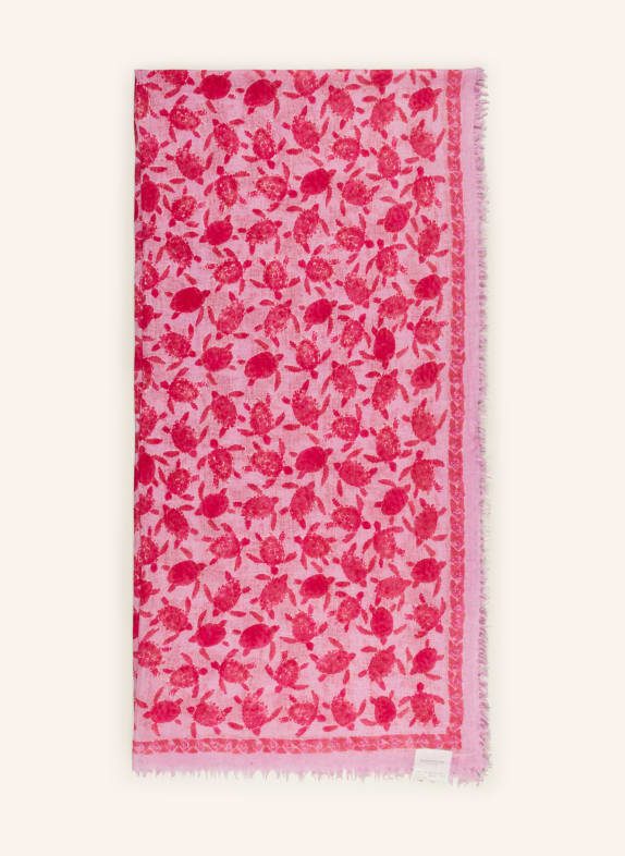 HEMISPHERE scarf LIGHT PURPLE / PINK