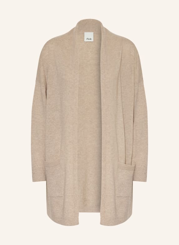 ALLUDE Strickhülle mit Cashmere BEIGE