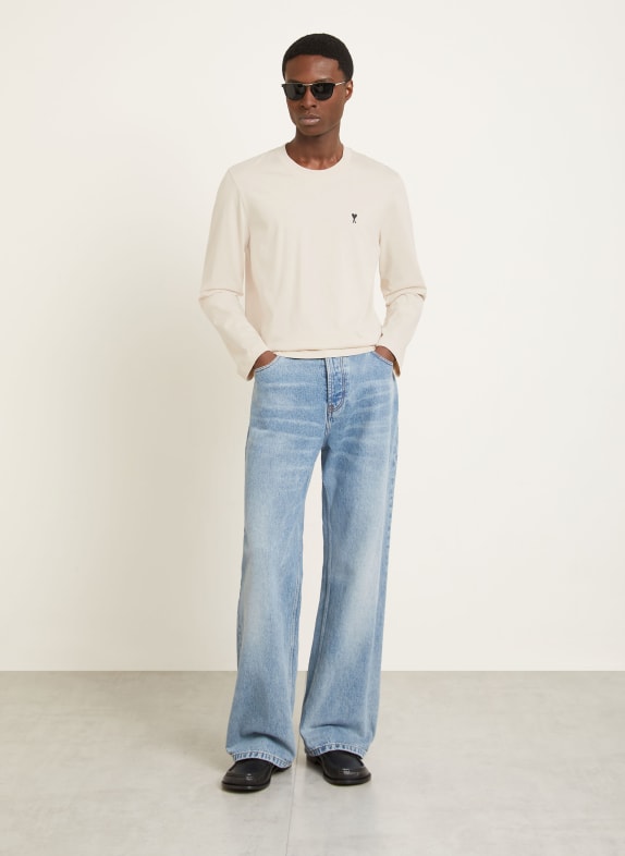 AMI PARIS Longsleeve BEIGE