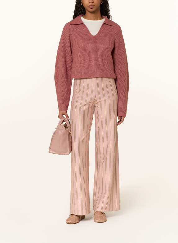 SEDUCTIVE Marlene-broek KIMBERLY VIEUX ROSE / CAMEL / ECRU