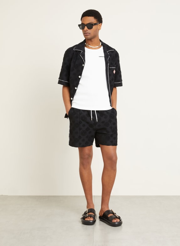 Casablanca korte broek ZWART