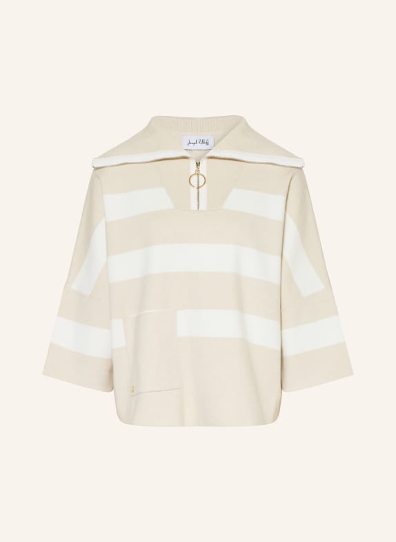 Joseph Ribkoff Troyer mit 3/4-Arm WEISS / BEIGE