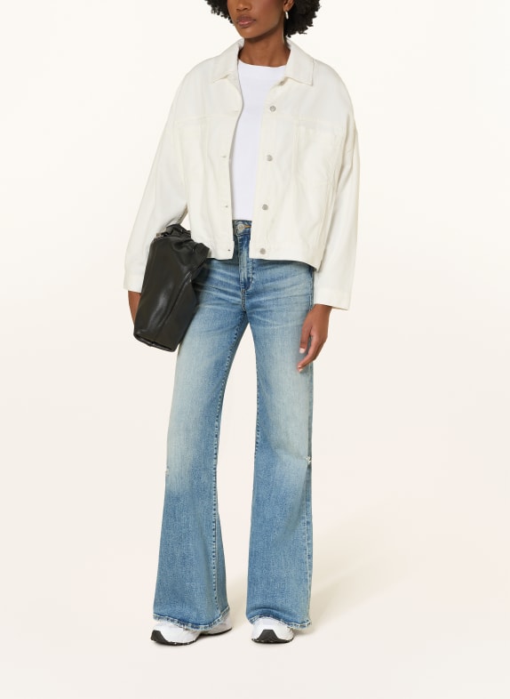 TRUE RELIGION Džínová bunda AMBER 1700 WHITE