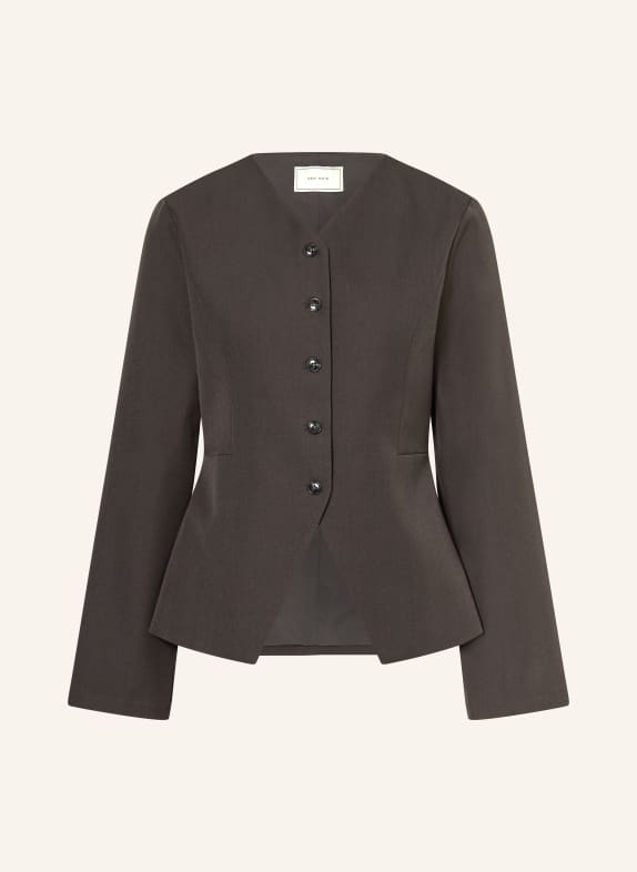 NEO NOIR Bluse TOOTS DUNKELGRAU