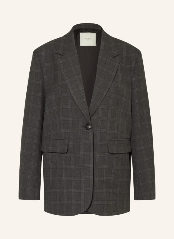 NEO NOIR Blazer GABY DUNKELGRAU / WEISS / SCHWARZ