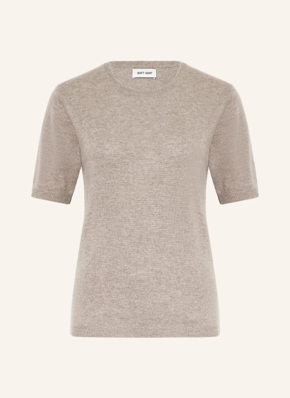 SOFT GOAT Strickshirt aus Cashmere GRAU