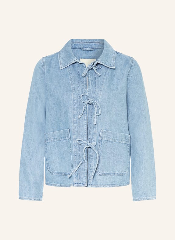 MILANO ITALY džínová košile MODRÁ