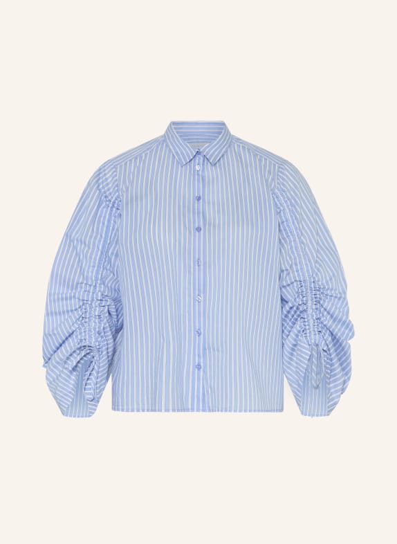 MILANO ITALY Hemdbluse BLAU / WEISS
