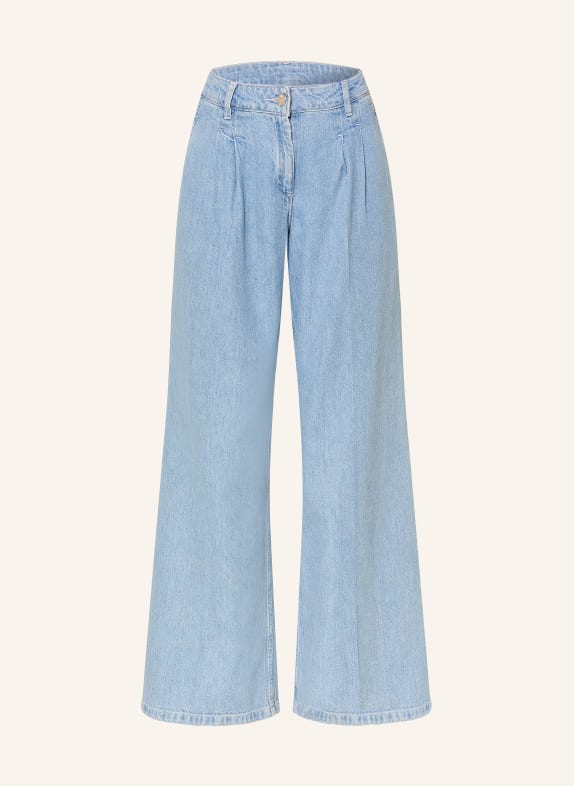 MILANO ITALY Džíny se širokými nohavicemi MODRÁ